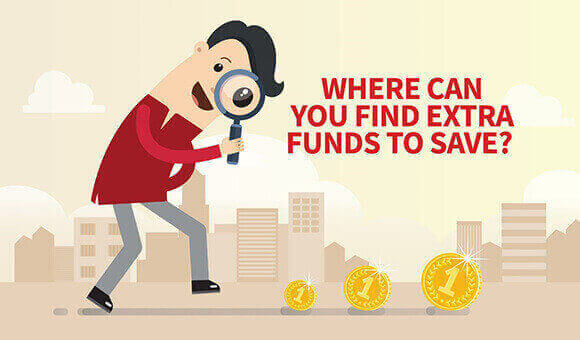 Where can you find extra funds to save!