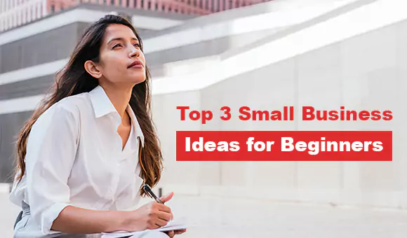 Top 3 Small Business Ideas for Beginners Top 3 Small Business Ideas for Beginners