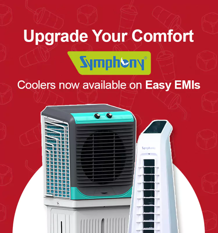 Upgrade Your Comfort: Symphony Coolers now available on Easy EMIs with Home Credit