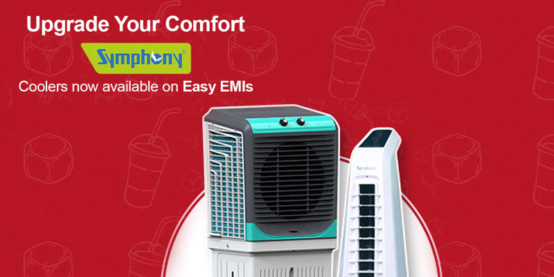 Upgrade Your Comfort: Symphony Coolers now available on Easy EMIs
