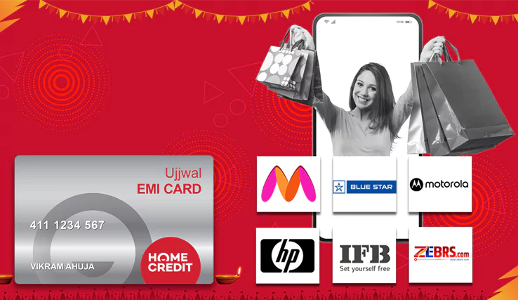 Shop online with ease using Ujjwal EMI card
