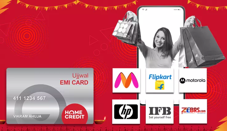 Shop online with ease using Ujjwal EMI card