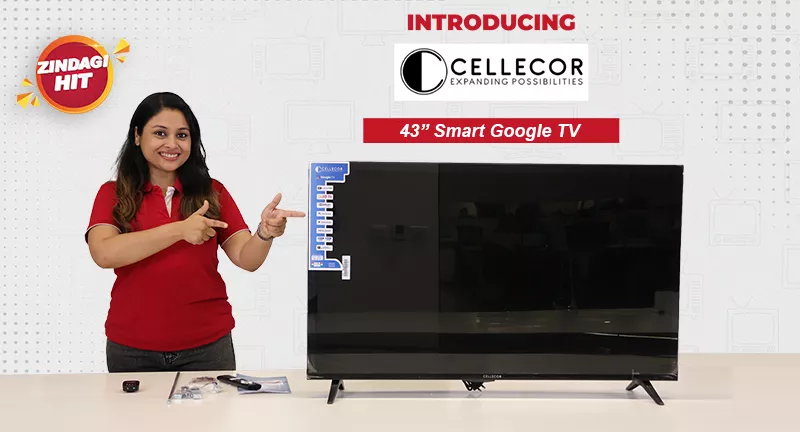 Upgrade your TV on easy EMIs, watch unboxing & review!